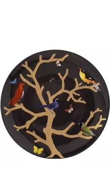Блюдо Aux Oiseaux Ebene Bernardaud