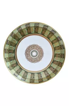 Блюдо для торта круглое Eventail Vert Bernardaud