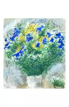 Блюдо Les Bouquets de Fleurs de Marc Chagall Bernardaud