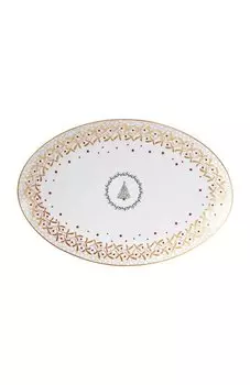 Блюдо Noel Blanc Bernardaud