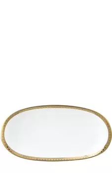 Блюдо овальное Athena Gold Bernardaud