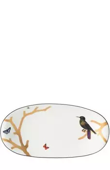 Блюдо овальное Aux Oiseaux Bernardaud