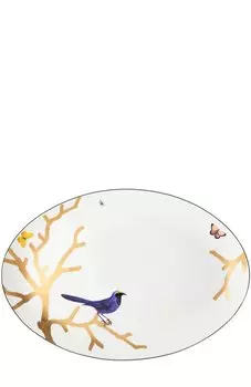 Блюдо овальное Aux Oiseaux Bernardaud