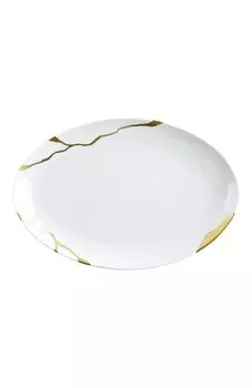 Блюдо овальное Kintsugi Bernardaud
