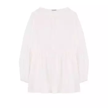 Блуза свободного кроя с круглым вырезом Simonetta