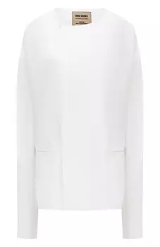 Блузка из хлопка и льна Uma Wang