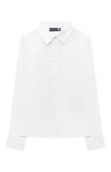 Блузка из хлопка и шелка Dal Lago