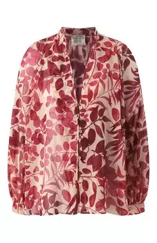 Блузка из хлопка и шелка Forte_forte