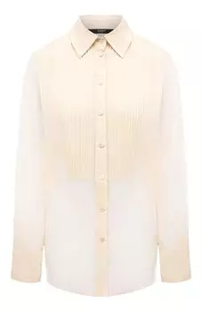 Блузка из хлопка и шелка Seventy Venezia