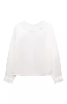 Блузка из шелка и хлопка Dal Lago