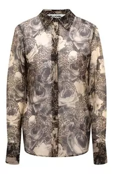 Блузка из шелка и вискозы Blugirl