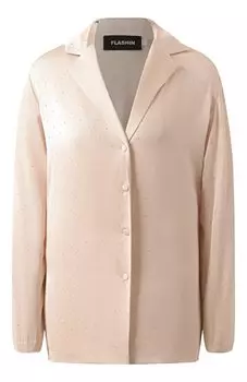 Атласная блузка Flashin