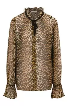 Блузка из вискозы Ganni