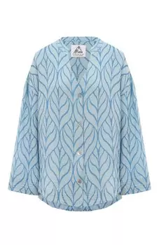 Блузка из вискозы и хлопка PEARL&CAVIAR