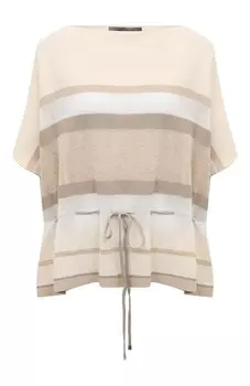 Блузка из вискозы и льна D.Exterior