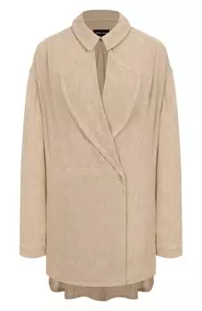 Блузка из вискозы и льна Giorgio Armani