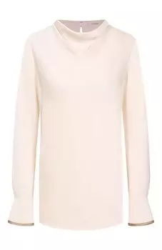 Блузка из вискозы и шелка Agnona