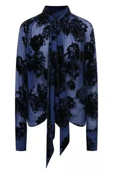 Блузка из вискозы и шелка Nina Ricci