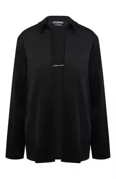 Атласная блузка Jacquemus