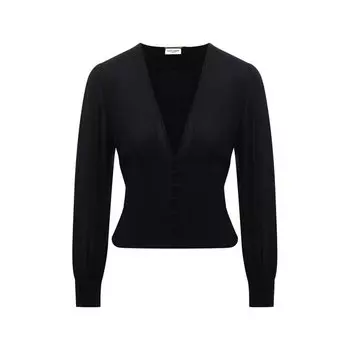 Блузка из вискозы Saint Laurent