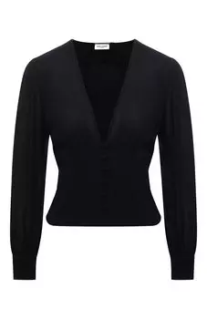 Блузка из вискозы Saint Laurent
