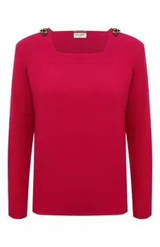 Блузка из вискозы Saint Laurent