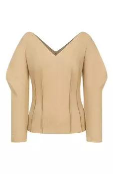 Блузка изо льна и вискозы Leffers