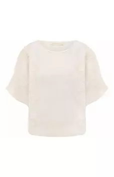 Блузка изо льна и вискозы Maurizio