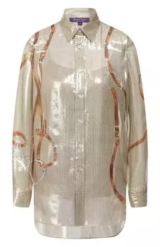 Блузка с принтом Ralph Lauren