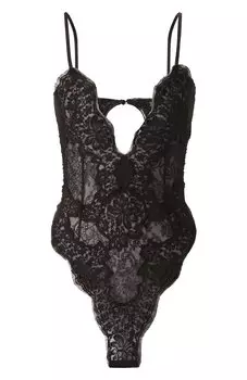 Боди из хлопка и вискозы Dolce & Gabbana