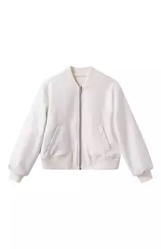 Бомбер из экокожи Eleventy