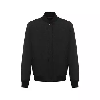 Бомбер из хлопка и кашемира Ermenegildo Zegna