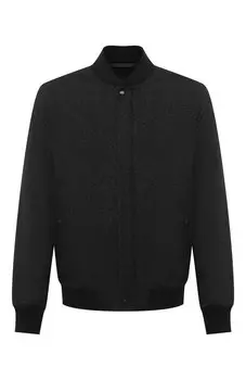 Бомбер из хлопка и кашемира Ermenegildo Zegna