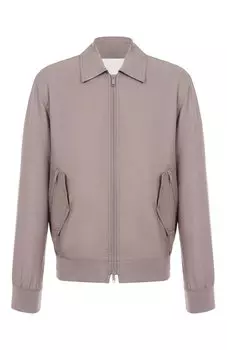 Бомбер из хлопка и шелка MVST