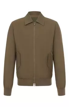 Бомбер из хлопка и шелка MVST