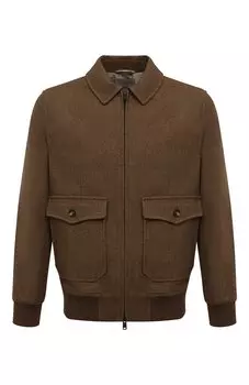 Бомбер из шерсти и хлопка Circolo 1901