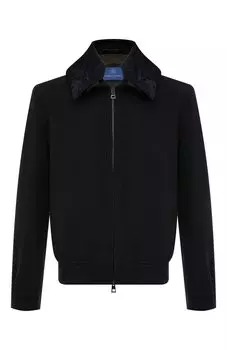 Бомбер из шерсти и кашемира Andrea Campagna