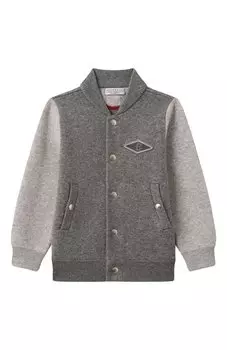 Бомбер из шерсти и кашемира Brunello Cucinelli