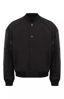 Бомбер из шерсти и кашемира Juun.J