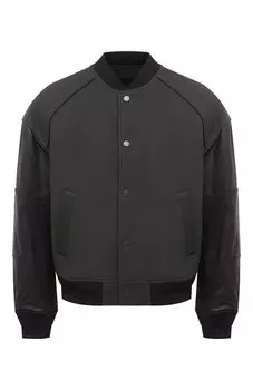 Бомбер из шерсти и кашемира Juun.J