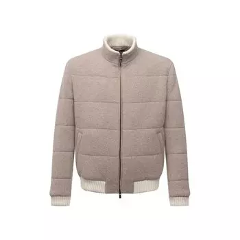 Бомбер из шерсти и кашемира Kiton