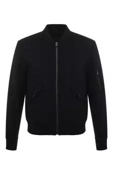 Бомбер из шерсти и кашемира Theory
