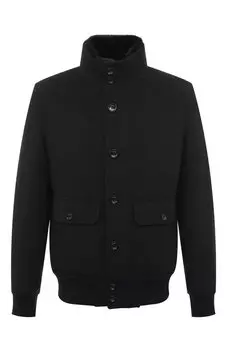 Бомбер из шерсти и вискозы Gimo's
