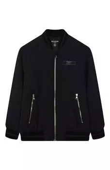 Бомбер из вискозы Balmain