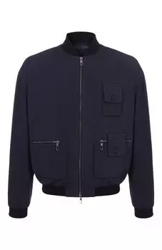 Бомбер из вискозы Giorgio Armani