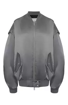 Бомбер из вискозы Halfboy