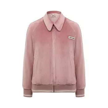 Бомбер из вискозы Miu Miu