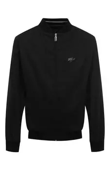 Бомбер изо льна и шерсти Zilli