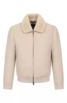 Бомбер с меховой подкладкой Andrea Campagna