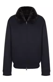 Бомбер с меховой подкладкой Andrea Campagna